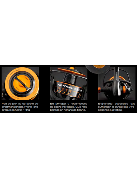 CINNETIC MULINELLO REXTAIL 9000 CRBK