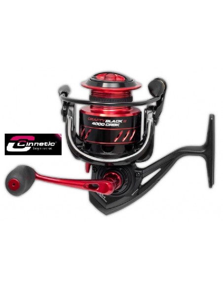 CINNETIC CARRETO CRAFTY BLACK III 6000 XP CRBK