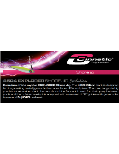 CINNETIC CANYA EXPLORER SHORE JIG EVOLUTION...