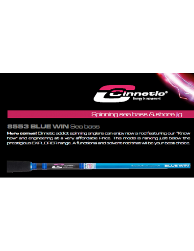 CINNETIC ROD BLUE WIN SEA BASS 2.40M
