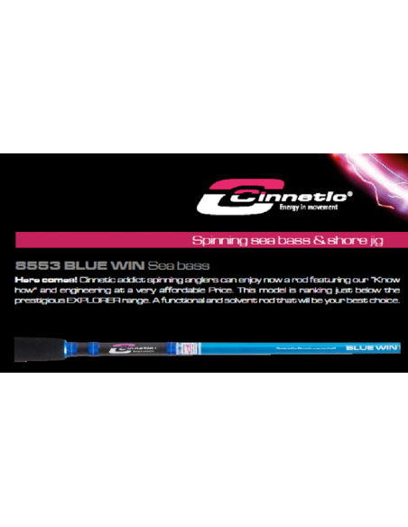 CINNETIC CANNA BLUE WIN SEA BASS 2.40M