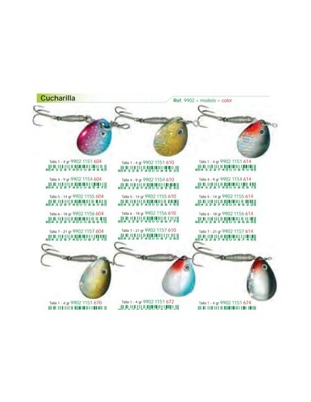 30 -SPOON-SPINNERS, valg Tasting