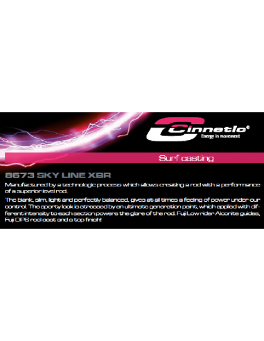 CINNETIC CAÑA SKY LINE XBR 4.50M.