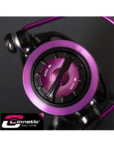 CINNETIC MOULINETE SKY LINE PURPLE LG 4000