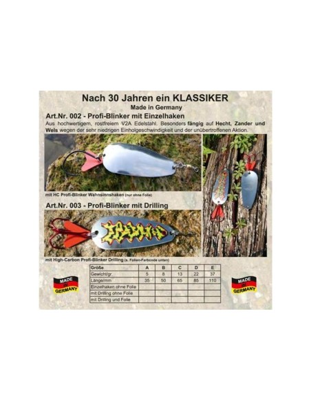 10 große SPINNERS, CHOICE VERKOSTUNG