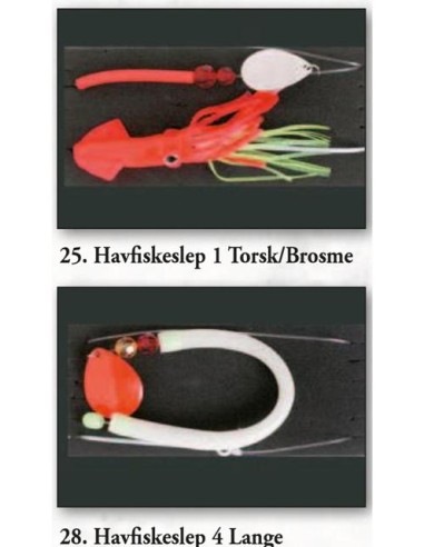 10 TROLLING PENAS e Rigs de pesca ao corrico