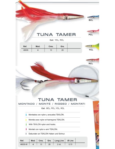 10 TROLLING PENAS e Rigs de pesca ao corrico