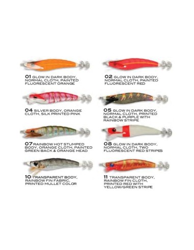 10 PALHAÇOS, JIBIONERAS,SQUID JIG