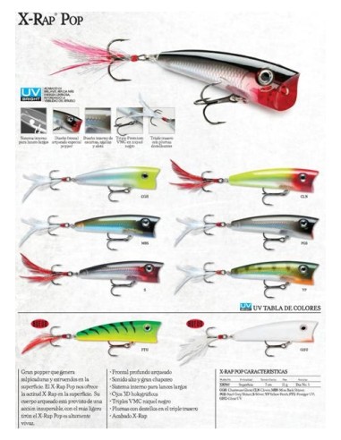 10 artificial lures, assorted tasting