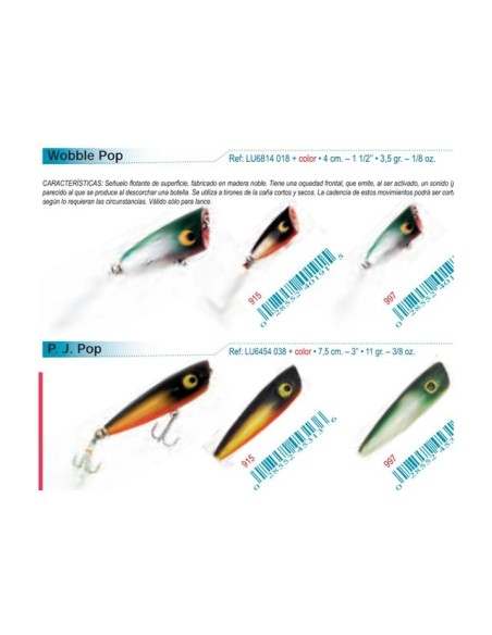 10 kunstlik lures, assortii degusteerimine