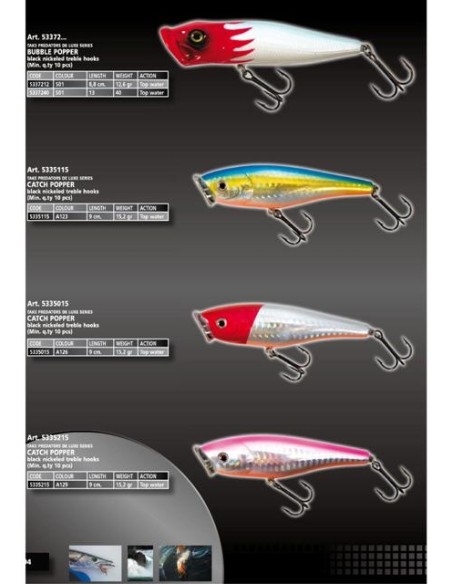 10 kunstlik lures, assortii degusteerimine