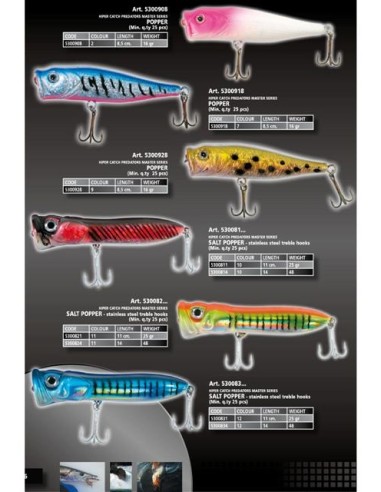 10 năluci artificiale, Degustare de asortat
