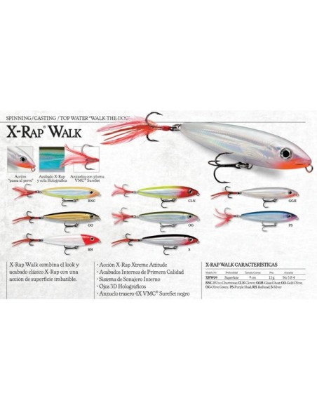 10 kunstlik lures, assortii degusteerimine