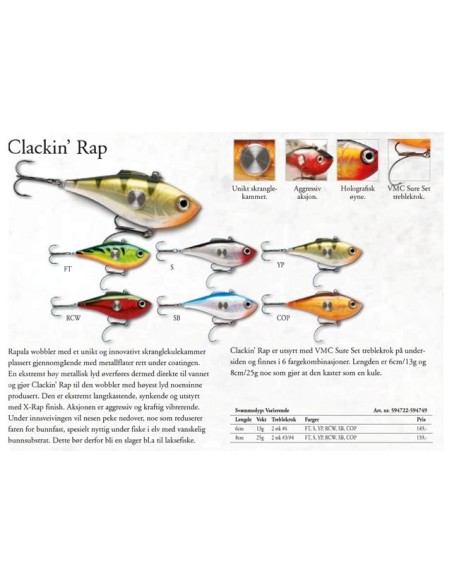 10 kunstlik lures, assortii degusteerimine