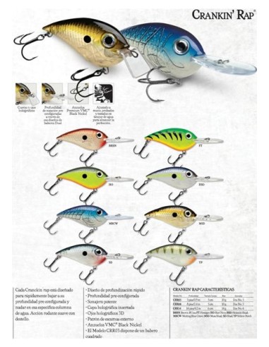 10 artificial lures, assorted tasting