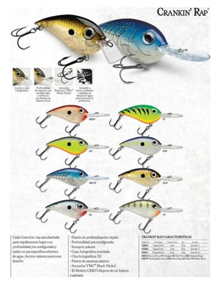 10 artificial lures, assorted tasting