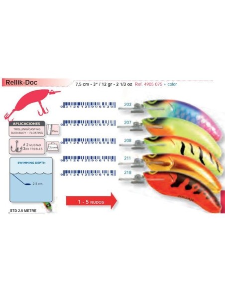 10 kunstlik lures, assortii degusteerimine