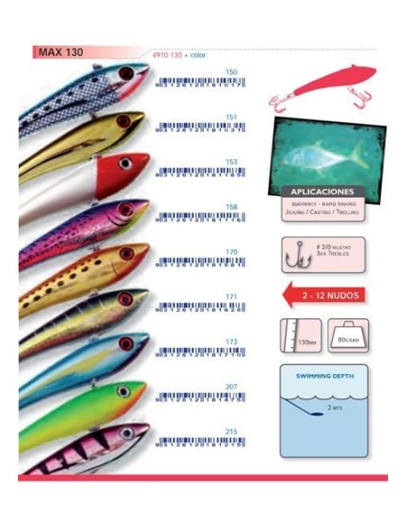 10 kunstlik lures, assortii degusteerimine