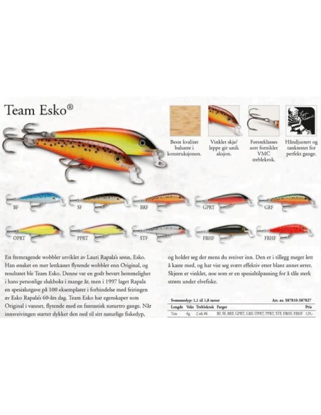 10 artificial lures, assorted tasting