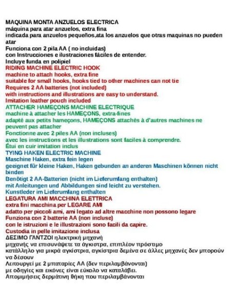 MÀQUINA PER MUNTAR HAMS PETITA