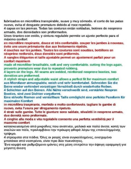 wader CALCETIN Respirable