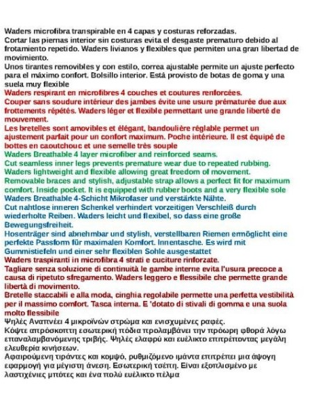 Bridējputns elpojošs ar zābakiem