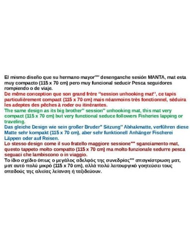 STALKING UNHOOKING MAT 