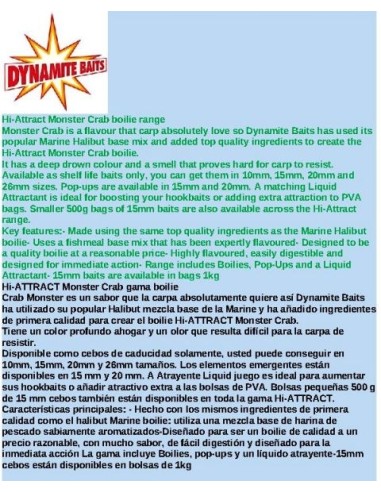 MONSTER CRAB S/L DYNAMITE