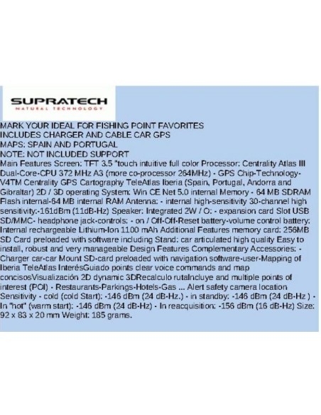 GPS SUPRATECH DEDALO