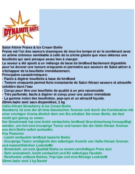 STRAWBERRY & ICE CREAM S/L DYNAMITE