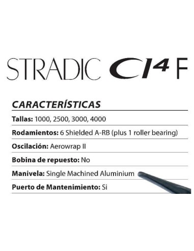 SHIMANO STRADIC CI4 F