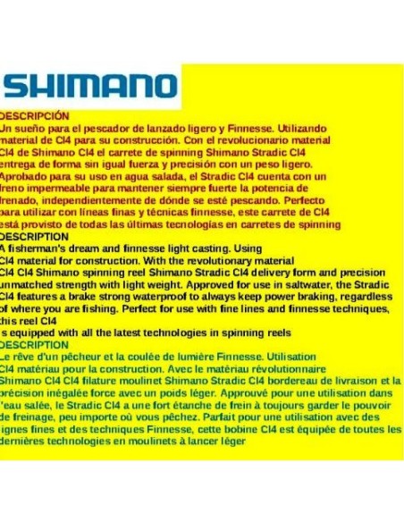 SHIMANO STRADIC CI4 F