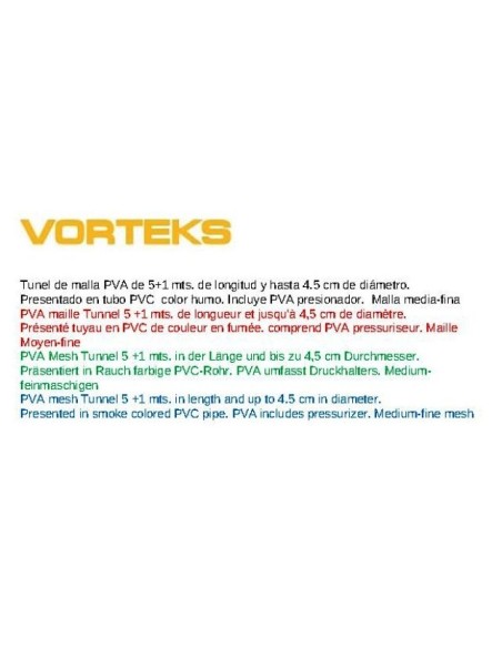 MALLA PVA TUBO DISPENSADOR