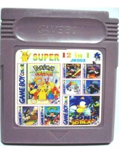 GAME BOY COLOR 12 IN 1