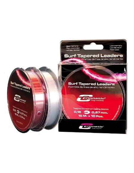 SURF TAPER LEADERS 15X10