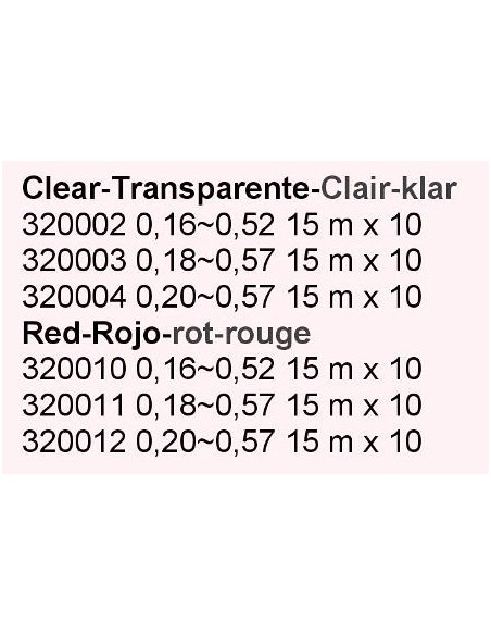SURF TAPER LEADERS 15X10