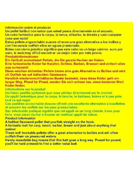 AMINO SOFT PELLETS 10MM.