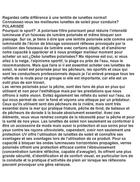 ULLERES POLARITZADES AMB regulador d'entrada de LLUM