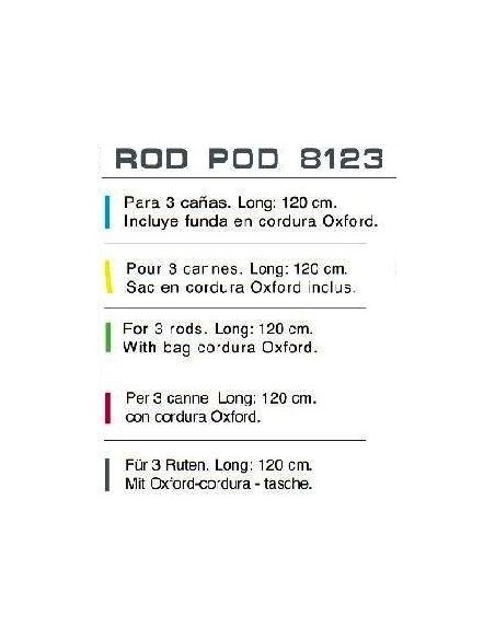 ROD POD VORTEKS 8123