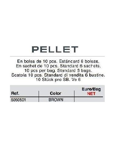 VORTEKS PELLET BROWN 10 PCS