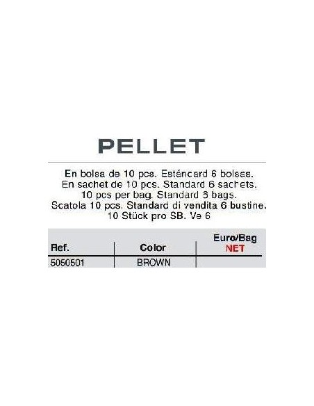 VORTEKS PELLET BROWN 10 PCS