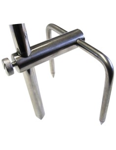 Acero inoxidable, soporte piqueta , estabilizador deluxe