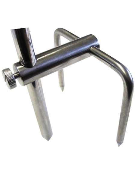 Acero inoxidable, soporte piqueta , estabilizador deluxe