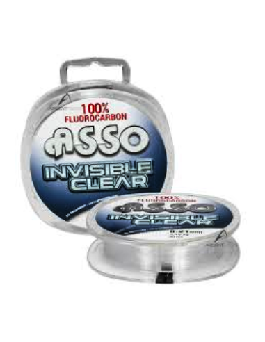 FLUOROCARBON INVISIBLE CLEAR 50M.