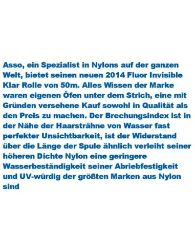 FLUOROCARBON INVISIBLE CLEAR 50M.