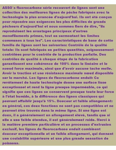 ASSO 100% FLUOROCARBON BIG CATCH