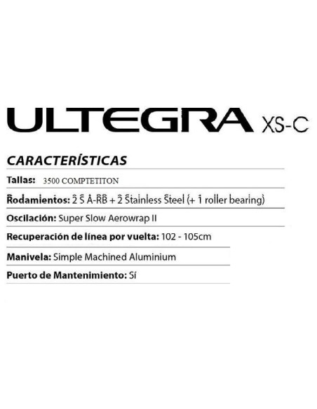 ULTEGRA XSC 3500 COMPETITION