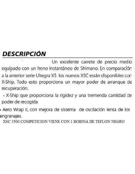 ULTEGRA XSC 3500 COMPETITION