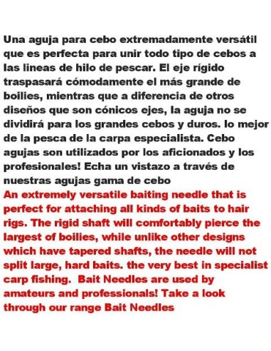 anti skid baiting needle