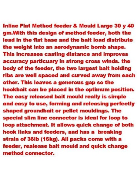 large method feeder & mould kit